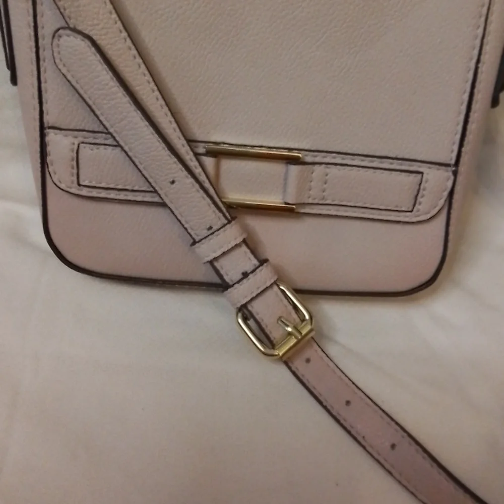 Merona Blush Crossbody with AR New York Floral Wristlet Set